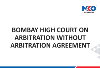 Bombay High Court on Arbitration without arbitration agreement