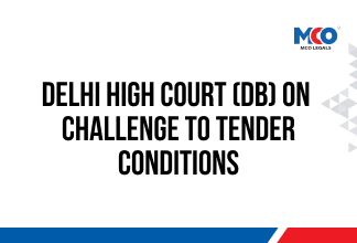Delhi High Court (DB) on challenge to Tender conditions
